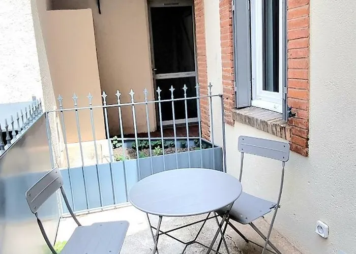 아파트 Grand Avec Terrasse - Gare - Metro - Wifi